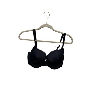 Panache 365 Black Plunge Underwire Bra Women Size US 32H